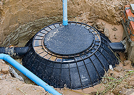 Install a septic tank